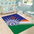 India Cricket Custom Area Rug Ashoka Chakra with Flag Style LT9 - Wonder Print Shop