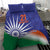 India Cricket Custom Bedding Set Ashoka Chakra with Flag Style LT9 - Wonder Print Shop