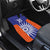 India Cricket Custom Car Mats Ashoka Chakra with Flag Style LT9 - Wonder Print Shop