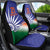 India Cricket Custom Car Seat Cover Ashoka Chakra with Flag Style LT9 - Wonder Print Shop