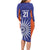 India Cricket Custom Family Matching Long Sleeve Bodycon Dress and Hawaiian Shirt Ashoka Chakra with Flag Style LT9 - Wonder Print Shop