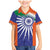 India Cricket Custom Family Matching Mermaid Dress and Hawaiian Shirt Ashoka Chakra with Flag Style LT9 - Wonder Print Shop