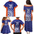 India Cricket Custom Family Matching Puletasi and Hawaiian Shirt Ashoka Chakra with Flag Style - Wonder Print Shop