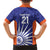 India Cricket Custom Hawaiian Shirt Ashoka Chakra with Flag Style - Wonder Print Shop