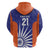 India Cricket Custom Hoodie Ashoka Chakra with Flag Style - Wonder Print Shop