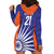 India Cricket Custom Hoodie Dress Ashoka Chakra with Flag Style - Wonder Print Shop