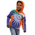 India Cricket Custom Kid Hoodie Ashoka Chakra with Flag Style - Wonder Print Shop