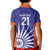 India Cricket Custom Kid Polo Shirt Ashoka Chakra with Flag Style - Wonder Print Shop