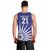 India Cricket Custom Men Tank Top Ashoka Chakra with Flag Style - Wonder Print Shop