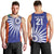 India Cricket Custom Men Tank Top Ashoka Chakra with Flag Style - Wonder Print Shop