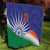 India Cricket Custom Quilt Ashoka Chakra with Flag Style - Wonder Print Shop