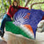 India Cricket Custom Quilt Ashoka Chakra with Flag Style - Wonder Print Shop