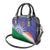 India Cricket Custom Shoulder Handbag Ashoka Chakra with Flag Style