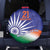 India Cricket Custom Spare Tire Cover Ashoka Chakra with Flag Style - Wonder Print Shop