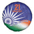 India Cricket Custom Spare Tire Cover Ashoka Chakra with Flag Style - Wonder Print Shop