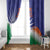 India Cricket Custom Window Curtain Ashoka Chakra with Flag Style - Wonder Print Shop