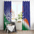 India Cricket Custom Window Curtain Ashoka Chakra with Flag Style - Wonder Print Shop