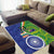 India Vs Australian Cricket Custom Area Rug Ashoka Chakra and Aboriginal Together LT9 - Wonder Print Shop