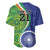 India Vs Australian Cricket Custom Baseball Jersey Ashoka Chakra and Aboriginal Together LT9 - Wonder Print Shop