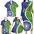 India Vs Australian Cricket Custom Family Matching Long Sleeve Bodycon Dress and Hawaiian Shirt Ashoka Chakra and Aboriginal Together LT9 - Wonder Print Shop