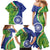 India Vs Australian Cricket Custom Family Matching Mermaid Dress and Hawaiian Shirt Ashoka Chakra and Aboriginal Together LT9 - Wonder Print Shop