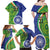 India Vs Australian Cricket Custom Family Matching Off Shoulder Maxi Dress and Hawaiian Shirt Ashoka Chakra and Aboriginal Together LT9 - Wonder Print Shop