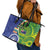 India Vs Australian Cricket Custom Leather Tote Bag Ashoka Chakra and Aboriginal Together - Wonder Print Shop