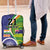 India Vs Australian Cricket Custom Luggage Cover Ashoka Chakra and Aboriginal Together - Wonder Print Shop