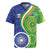 India Vs Australian Cricket Custom Rugby Jersey Ashoka Chakra and Aboriginal Together