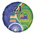 India Vs Australian Cricket Custom Spare Tire Cover Ashoka Chakra and Aboriginal Together