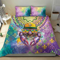 Mardi Gras Crawfish Bedding Set NOLA Fat Tuesday Drip Art - Wonder Print Shop
