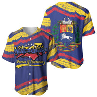 Venezuela Fuerza Y Esperanza Baseball Jersey - Wonder Print Shop