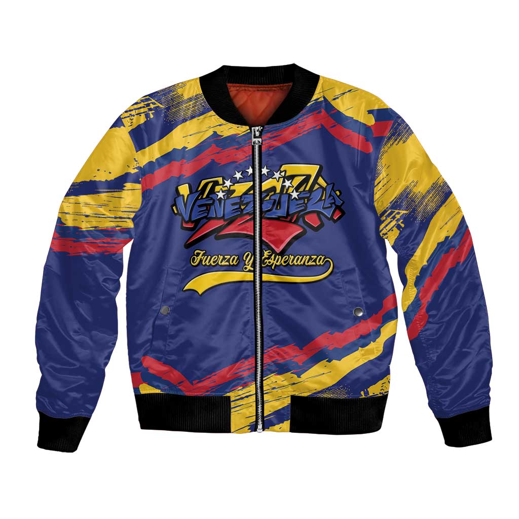 Venezuela Fuerza Y Esperanza Bomber Jacket - Wonder Print Shop