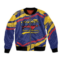 Venezuela Fuerza Y Esperanza Bomber Jacket - Wonder Print Shop