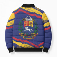 Venezuela Fuerza Y Esperanza Bomber Puffer Jacket - Wonder Print Shop