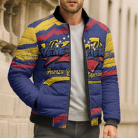 Venezuela Fuerza Y Esperanza Bomber Puffer Jacket - Wonder Print Shop