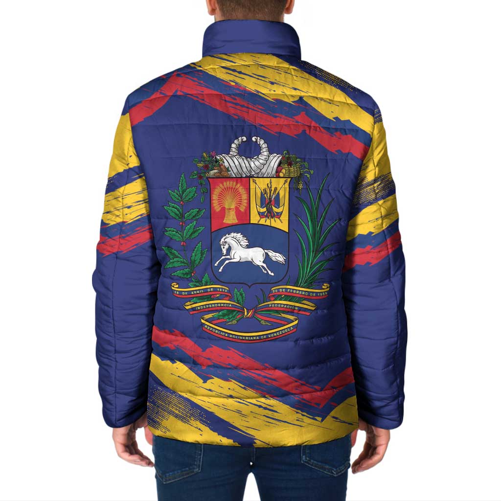 Venezuela Fuerza Y Esperanza Padded Jacket - Wonder Print Shop