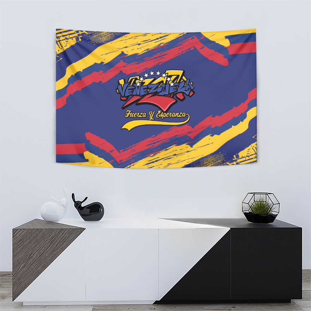 Venezuela Fuerza Y Esperanza Tapestry - Wonder Print Shop