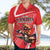 Personalized Beaver and Goose Happy Canada Day Hawaiian Shirt Est 1867 A Mari Usque Ad Mare