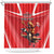 Personalized Beaver and Goose Happy Canada Day Shower Curtain Est 1867 A Mari Usque Ad Mare