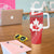 Personalized Beaver and Goose Happy Canada Day Tumbler With Handle Est 1867 A Mari Usque Ad Mare