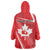 Personalized Beaver and Goose Happy Canada Day Wearable Blanket Hoodie Est 1867 A Mari Usque Ad Mare