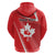 Personalized Beaver and Goose Happy Canada Day Zip Hoodie Est 1867 A Mari Usque Ad Mare