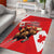 Personalized Beaver and Moose Happy Canada Day Area Rug Est 1867 A Mari Usque Ad Mare