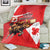 Personalized Beaver and Moose Happy Canada Day Blanket Est 1867 A Mari Usque Ad Mare