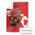 Personalized Beaver and Moose Happy Canada Day Blanket Est 1867 A Mari Usque Ad Mare