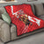 Personalized Beaver and Moose Happy Canada Day Quilt Est 1867 A Mari Usque Ad Mare