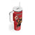 Personalized Beaver and Moose Happy Canada Day Tumbler With Handle Est 1867 A Mari Usque Ad Mare