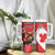 Personalized Beaver and Moose Happy Canada Day Tumbler With Handle Est 1867 A Mari Usque Ad Mare