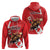 Personalized Beaver and Moose Happy Canada Day Zip Hoodie Est 1867 A Mari Usque Ad Mare